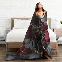 Kawss Kawaii Kaw Anime Blanket For Girls Boys Anime Gifts Throw Blanket Cozy Plush Flannel Fleece Blankets Lightweight Fuzzy For Bed Decor 50x40inch - 黑色 - 查看 5