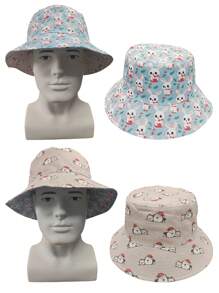Men's Large Size Bucket Hat Double-Sided Digital Tropical Rainforest Bohemian Style Sun Hat, Polyester Fabric, Quick-Drying, UV Protection, Suitable For Spring, Summer And Autumn
