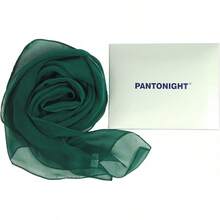 2025PANTONIGHT Long Chiffon Sheer Scarf For Womens - 712 Green - View 8