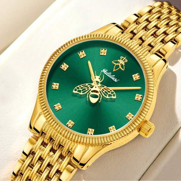YaLaLuSi YaLaLuSi Brand 1 Piece New Stylish And Versatile Women's Quartz Watch Quartz Movement Accurate Timekeeping Unique Personalized Pattern Decorative Dial High-Quality Texture Bright Color Case Comfortable And Lightweight Daily Commuting Business Commuting Going To Work Going To School Party Party Wear With Strap Adjuster Original Women's Gift Gift For Your Family Friends Sisters Best Friend Holiday Gift Birthday Gift