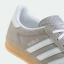 Adidas Originals Gazelle Indoor W 时尚休闲低帮运动鞋 JQ7008（男女通用） - 灰色 - 查看 7