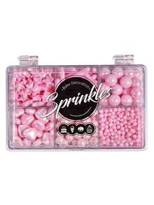 Hỗn hợp trang trí bánh rắc sang trọng 6 ô 6 ngăn tiệc cưới sinh nhật bánh cupcake tráng miệng ngày lễ tình nhân - Nhiều màu - Xem 18