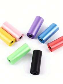 10 Rolls Random Color Mini Garbage Bags, Mini Portable Tear-Off Travel Trash Bags For Outdoor Use
