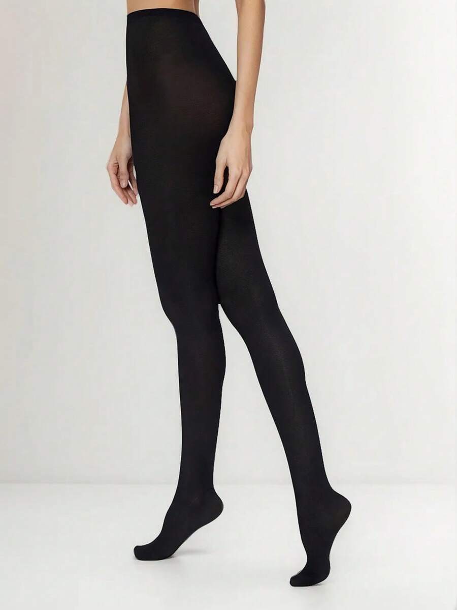 Lupo Loba 05830 Adult Women's Opaque Tights Thread 40 - 黑色 - 查看 1