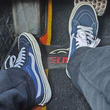 Vans SK8-Mid Reissue Navy Blue Unisex Mid-Top Casual Sneakers, Spring 2026 Collection VN0A391F5TU - Blue - View 7