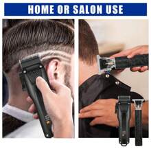 4pcs Men's Hair Clipper Set - Professional USB Rechargeable Grooming Kit With Nose Trimmer, Electric Shaver, Detail Trimmer, Ideal Father's Day Gift, All Support USB Charging, Equipped With Limit Combs, Valentine's Day Gift