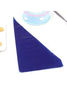 Sable Piping Bags Extra Large Thicken, Pastry Bags, Icing Piping Bags, Anti - Burst Piping Bags, 21inch Pastry Bags Icing Piping Bags For Cupcakes Dessert Cakes Decorating, 21 Inch Dark Blue Roll Bag Disposable Decoration Bag Large Thick Cream Bag, Kitchen, 1pc/22Pcs /50Pcs