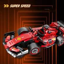 F1 Racing Car Building Kit - 1:24 Scale Remote Control Formula Racing Car Model - DIY Remote Control Car Building Blocks For Kids And Boys - Best Birthday Gift Toy - Multicolor - View 4