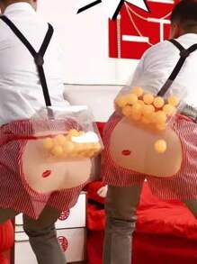 32 peças/Conjunto Caixa de Bolas de Chocalho de Ovo, Objeto Cênico Divertido para Trabalho em Equipe para Festa Corporativa, Reunião Anual, Atividades em Grupo, Jogo de Punição