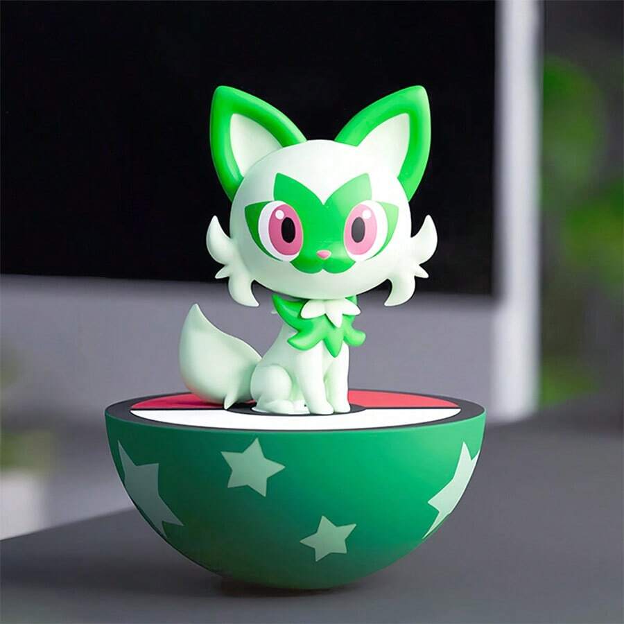 Set de păpuși mobile - Zâna Eevee, păpușă de pluș drăguță care se leagănă, articol anime, decor de birou anime japonez, păpușă de colecție - Multicolor - Vizualizare 1