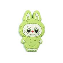 5/10pcs Random Rabbit Series PVC Decorative Buttons, Cartoon Shoe Charms Soft Rubber Shoe Clips DIY Accessories