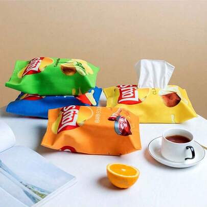 Facial Tissue Box Cover, Creative Tissue Box, Living Room Tissue Box,Tissue Box Cover Holder, Square, Cute Car Tissue Box, Home Napkin Box