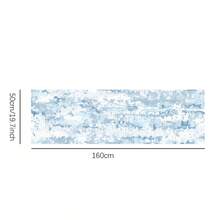 1 Stück Schreibtisch-Unterlage mit abstraktem Kunstmuster, extra großer Mauspad, erweiterbare Schreibtischunterlage, XL Tastaturunterlage, langer Mauspad, Küchen-Abtropfmatte, geeignet für Dekoration, Schreiben, rutschfeste Gummibasis, passend für Gamer, Büro Zuhause, Küche, Studium und Arbeit - Verschiedenfarbig - Übersicht 12