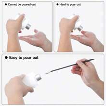 1/3pcs Mini Silicone Scraper, Double-Ended Silicone Wax Scraper Tools, Multi-Function Wax Sealing Stirring Rod, Heat-Resistant Silicone Scraper, Reusable Beauty Scraper, Micro Scraper, Thin Can Scraper, Food Scraper, Mini Scraper Set Makeup Tools, Wax Sealing Accessories, School Supplies