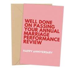 1PC Funny & Unique Text Greeting Card For Love, Anniversary, Anniversary Day Gift For Partner, Suitable For Gifts To Partners ( Included Envelope )