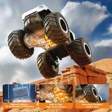 Auto telecomandata fuoristrada tipo pick-up, camion RC impermeabili 4x4 per tutti i terreni, auto da corsa in scala 1:16, giocattoli monster truck da hobby, veicoli 2.4GHz, regali per bambini e ragazze