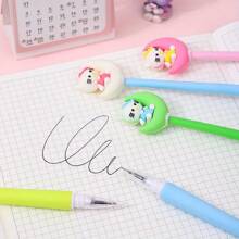 Heltty Sanrio Cute Cat Swinging Moon Music Ballpoint Pen, Cartoon Style Swinging Pen, 0.5mm Black Ink, Back To School Gifts