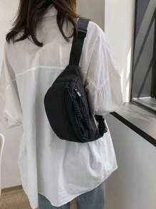 Casual Minimalist Fashion Versatile Waist Bag For Women
