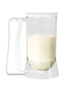 1 pièce Distributeur de pâte à crêpes avec étiquette de mesure, outil de cuisson pour des crêpes, muffins, gaufres et gâteaux parfaits