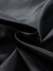 男士秋冬时尚纯色简约无袖马甲外套，休闲舒适 - 薄荷藍 - 查看 7