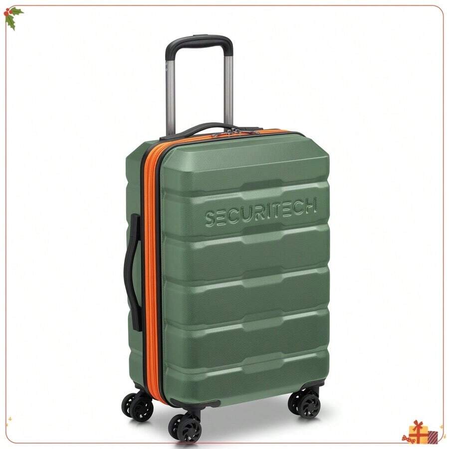 By Delsey,  20" Carry-On Hardside Spinner Luggage Green - Multicolor - View 1