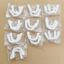 Set de 4 piezas de Invisalign dental, retenedores suaves y ajustables, fáciles de limpiar, cómodos para uso diario, regalo ideal para hombres y mujeres