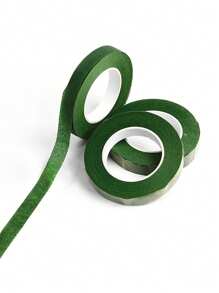 Floral Green Adhesive Tape, High Viscosity Packing Material For Bouquet, Gardening Green Cloth Tape, DIY Flower Stem Accessories