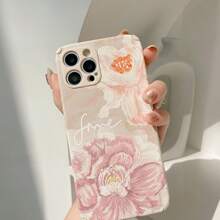 Retro Flower Phone Case Suitable For IPhone 11, IPhone 12, IPhone 13 Pro Max