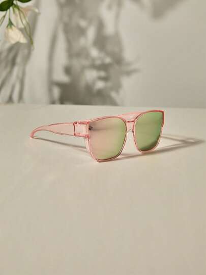 女士偏光太阳镜，超大尺寸，UV400防护，适合户外/驾驶，圣诞节/冬季圣诞礼物