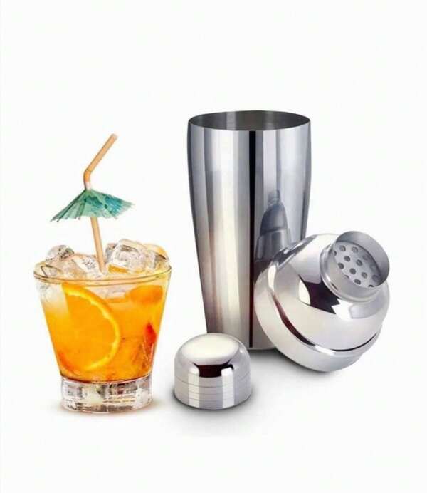 Coqueteleira de Inox Para Drinks Caipirinhas 500ml