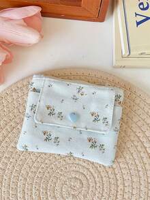 1 Buah Tas Kartu Motif Bunga Dua Lapis Serbaguna dengan Dompet Koin Kapasitas Besar, Tas Barang Serbaguna, Tas Penyimpanan Kartu Identitas, Kartu Bank, Tas Penyimpanan Headphone, Penting untuk Belanja dan Bepergian, Lucu, Ringkas dan Portabel, Hadiah Ulang Tahun - MultiWarna - View 17