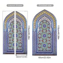 SURELIFE 1 tấm giấy dán tường nghệ thuật khảm mosaic Hồi giáo cổ điển, thích hợp cho tủ, cửa tủ quần áo, phòng ngủ, phòng khách và các không gian trang trí nhà khác, giấy dán tường tự dính chống thấm nước, decal dán tường, trang trí phòng, trang trí tường, trang trí nhà bếp và phòng khách. - Nhiều màu - Xem 14