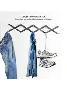 1/2 Pcs Multi-Function Pot Lid Holder, Glass Cup Rack, Flexible Plate Rack, Kitchen Storage Organizer - Silver - View 4