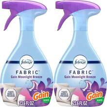 Odor-Fighting Fabric Refresher With Gain,Moonlight Breeze, 23.6 Fl Oz - 白色 - 查看 1