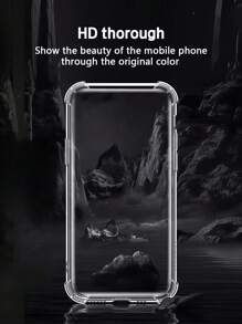 3 Stücke transparente stoßfeste Schutzhüllen, geeignet für Changhong Smartphones, transparente stoßfeste Handyhülle für Changhong Smartphones, Handyhülle, Handyschutzcover, Handyschale, Handytasche, stoßfeste Handyhülle mit Schutz an allen vier Ecken, transparente Handyhülle, einfache Handyhülle, einfarbige Handyhülle, transparente Handyhülle, TPU Handyhülle stoßfest (militärische Stufe Stoßfestigkeit)