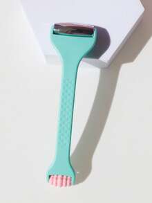 2-In-1 Facial Massage Roller - Stainless Steel Facial Massage Roller To Promote Absorption, Silicone Mini Roller For Eye Massage To Relieve Fatigue, Multi-Functional Massage Roller 2-In-1, Portable Body & Facial Massage Tool For Relaxation, Great For Travel - Multicolor - View 11