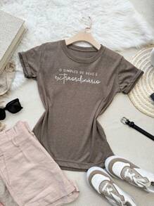 Camiseta Feminina Algodão Coffee - is my love language