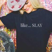 Like Slay Kelsea Ballerini Inspired , Uni T-Shirt, , Patterns Shirt, Kelsea Ballerini Merch, Concert  - PastelT-Shirt  Uni 220G Heavyweight Cotton T-Shirt For And Wo – Crafted From Thick, Breathable Pure Cotton For Lasting Comfort And Durability. Perfect For Work, Gym, Travel, Casual Outings, Outdoor Sports, And Layering In All Seasons. Great For School, Streetwear, Or Just Relaxing At Home. Tops For Wo Vintage Clothes Wo Clothes Wo Vintage Wo Tops Mujer Cute Tops Wo Cotton Wo Clog Halloween Camisas Summer Clothes Wo Casual Punk Western Tops Wo Fourth Of July Outfit Kpop Cowboy Outfits For Wo Ry Ropa 100% Cotton Y2k Ing Cute Gothic Wo Clothes Black And White Top Vintage Tops Cloth For Wo White Goth Inawly Retro Clothes For Wo Korean Fashion Wo Camisas Para Mujer,S - Black - View 1