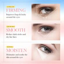 1对/5对/10对胶原蛋白保湿眼膜，凝胶眼膜，淡化细纹和皱纹，减少黑眼圈，改善眼部浮肿和放松，含有胶原蛋白和透明质酸，深层滋润，缓解干燥和粗糙的皮肤，提亮眼周，紧致眼部皮肤并增强弹性，适合所有肤质 - 彩色 - 查看 8