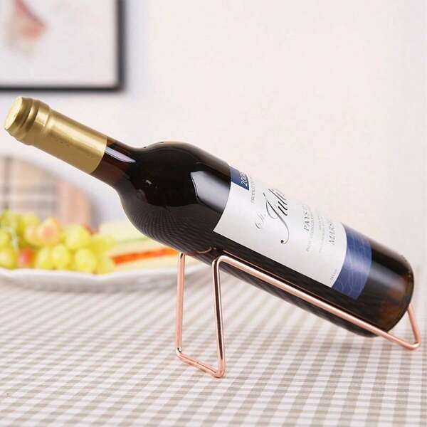 1pc Wine Rack, Simple Home Wine Holder, Multifunctional Fashion Wine Rack For Restaurant