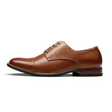 Men's Classic Business Style Modern Oxfords Father's Day Gifts - Brown - View 9