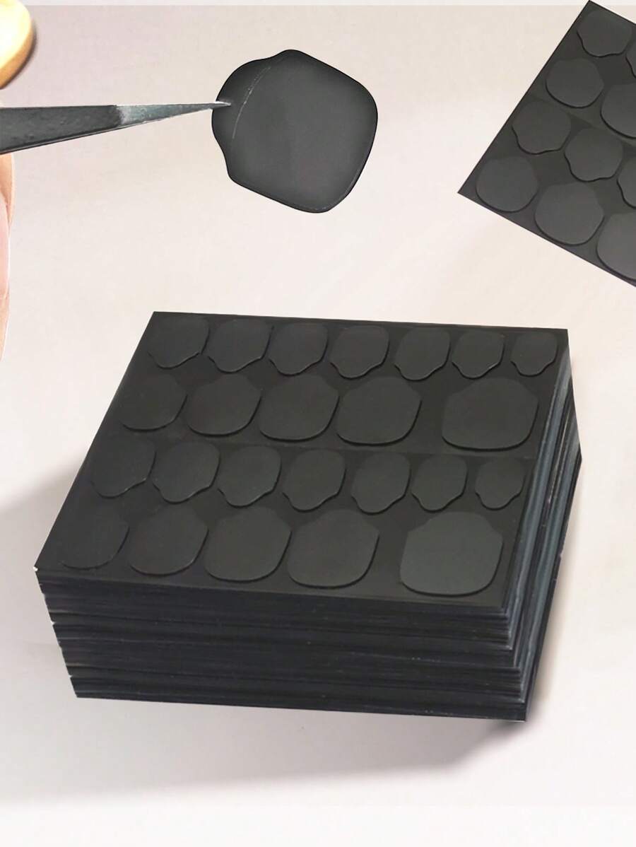 BRIDGESOUND 480 件/20 张；360 件/15 张；240 件/10 张；120 件/5 张，新型果冻胶，紫外线固化指甲胶，指甲贴纸，不脱落，防水，持久耐用，适合 DIY 美甲，可穿戴假指甲。