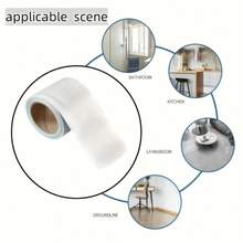 1 Roll 5m X 10cm Self-Adhesive Wood Grain Edge Banding - For Home Decoration, Door Frame Covering, Hole Repair, Door Frame Wall Edge Decoration, Suitable For DIY