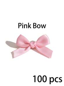92/102pcs/Set Clear Bobo Balloon With Pink Bow, Internet Celebrity Outdoor Photo, Bow Decoration, Valentine's Day, Family Birthday Party, Wedding
