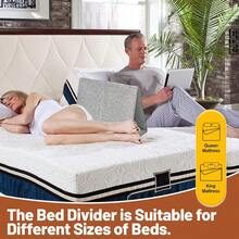 ZBed Divider Co Sleeping Adults Bed Separator Twins,& King 20 * 12 * 6IN (Small) - Large - 查看 9