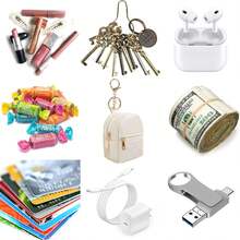 4Pcs Mini Backpack Keychain,Cute Cosmetic Bag For Women Christmas Gifts,PU Leather Makeup Bag Key Pocket Lipstick Bag Card Holder Data Cable Organizer Zipper Pouch (Black Beige Pink Gray)| Cute, Makeup Bag, 4Pcs, Card Holder, Lipstick Bag, Key Pocket, Data Cable Organizer, Zipper Pouch - 棕色 紫色 藍色 粉紅色 - 查看 4