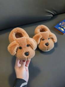 Pantuflas para niños para interior, pantuflas lindas y cómodas para niños y niñas, nueva edición de otoño/invierno