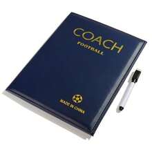 Tableau tactique magnétique pliable pour le football - Bleu marine - Voir 2