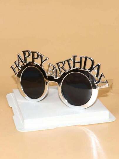 1pc Creative Gift Toy Self-Portrait Prop Cake Decoration Glasses Party