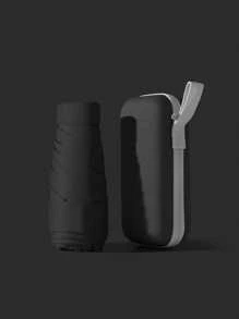 Small Folding Umbrella, Mini Pocket Waterproof Portable Travel Umbrella, Sunshade Umbrella Women Sunscreen UV Sunscreen Umbrella 2 In 1 Mini Six Fold Ultra Light Compact Portable, Mini Travel Umbrella, Compact Portable Sunny And Rainy Dual Purpose Umbrella, Wind Shade, 99% UV Protected, Suitable For Both Men And Women, Durable Structure, Sunscreen And Rainproof
